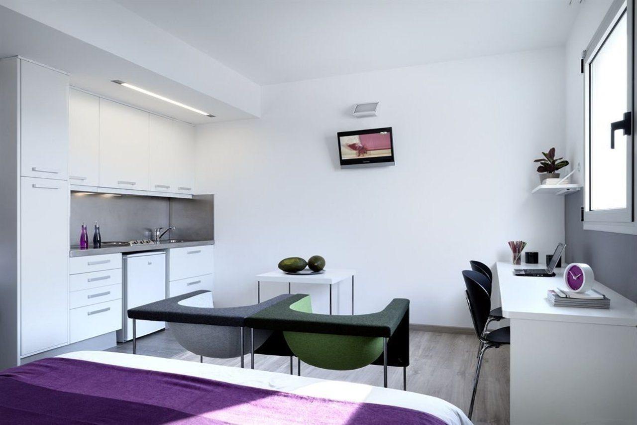 Residencia Melon District Marina Hotel Barcelona Eksteriør billede
